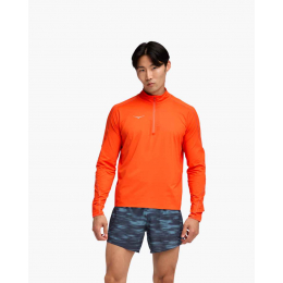 T-Shirt Zippé Glidetech Lava