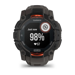 Instinct 3 Solar 50 Mm Black Bezel Charcoal Band - Gps | Garmin