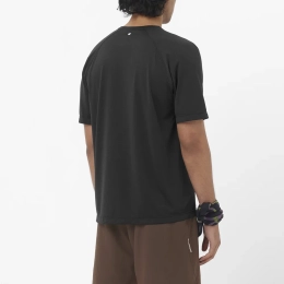 T-shirt Shkout Core Gfx Deep Black - Tee Shirt Mc | Salomon