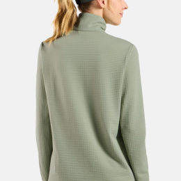 T-shirt 1/2 Zip Femme Essential Thermal Shadow