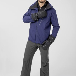 Moufles Down Spirit Gtx Mitten Black Silver - Gant | Reusch