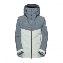 Crater IV HS Hooded Jacket Women Silver Sage Strata