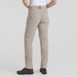 Pantalon Femme Nosilife Pro Convertible Iii Soft Mushroom - Pantalon