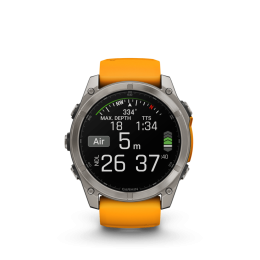 Fenix 8 51mm Amoled Sapphire Titane Graphite - Gps Running | Garmin