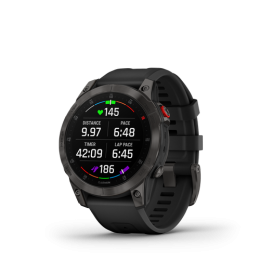 Epix Sapphire Titane Black Dlc – Bracelet Noir | Garmin