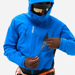 Veste Trilogy V Icon Gtx Pro Black / Icon Blue - Veste | Millet