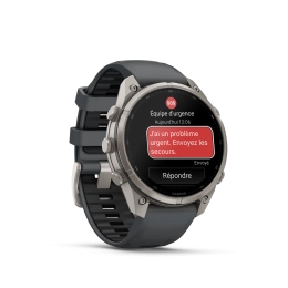 Fenix 9 Pro 47mm Amoled Inreach Titane graphite noir - Gps | Garmin