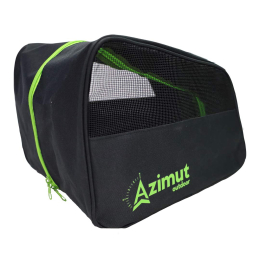 Housse A Chaussures Tiges Hautes Noir-vert | Azimut Outdoor