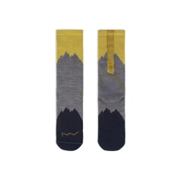 Chaussettes Lw Merino Wool Crew Grey - Chaussettes | Buff