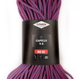 Capella 9,8mm X 80m  Ibiscus - Cordes A Simple | Cousin Trestec