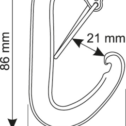 Nano 22 Gris - Mousqueton | Camp
