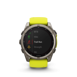 Fenix 8 51mm Solar Sapphire Titane  Graphite - Gps Running | Garmin