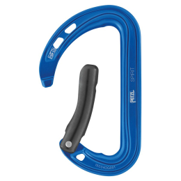 Spirit Doigt Courbe Bleu - Mousquetons | Petzl