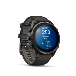 Fenix 9 Pro 47mm Amoled Carbon Black Pebble - Gps | Garmin