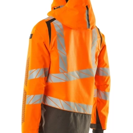 Veste Coupe Vent Impermeable Hi-viz - Travaux En Hauteur | Mascot