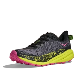 Speedgoat 6 Femme Black Neon Citrus - Chaussures | Hoka