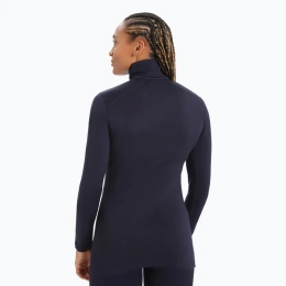 T-shirt 260 Tech Ls Half Zip Femme Midnight Navy | Icebreaker