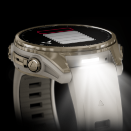 Fenix 8 43mm Amoled Sapphire Soft Gold - Gps Running | Garmin