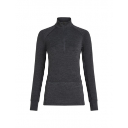 T-Shirt Femme Mer 260 Zoneknit Half Zip Jet Heather