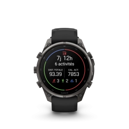 Fenix 9 Pro 47mm Amoled Carbon Black Pebble - Gps | Garmin