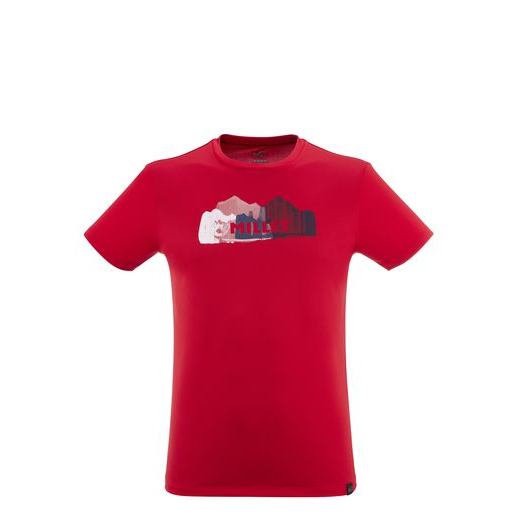 T-shirt Trekker Red Rouge
