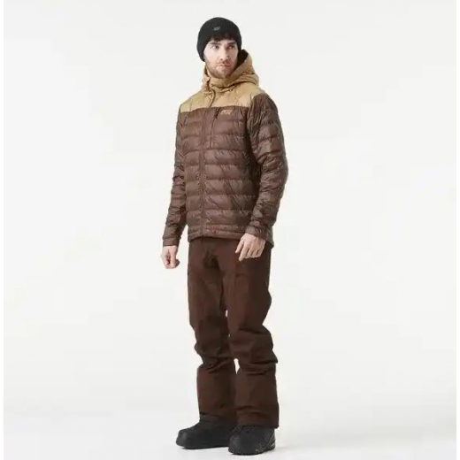 Doudoune Mid Puff Down Jacket - Marron