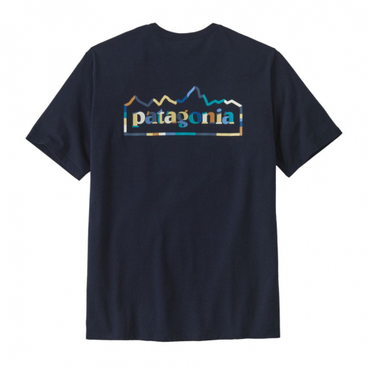 M's Unity Fitz Responsibili-tee New Navy - Tee Shirt Mc | Patagonia