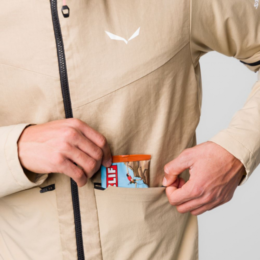 Veste Puez Hemp DST 2in1 Hybrid Quiksand