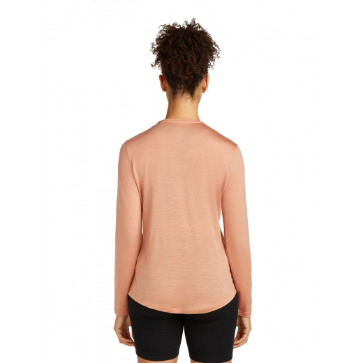 T-shirt Femme Long Merino 125 Cool-lite Sphere Iii Desert Sand