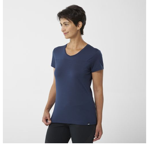 T-shirt Femme Imja Wool Saphir