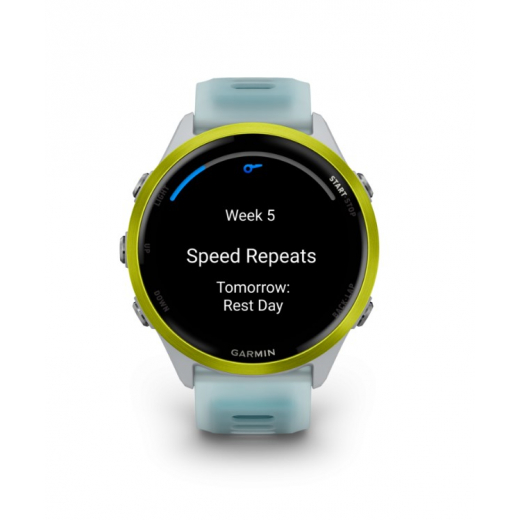 Forerunner 570 47MM WHITESTONE/AMP YELLOW