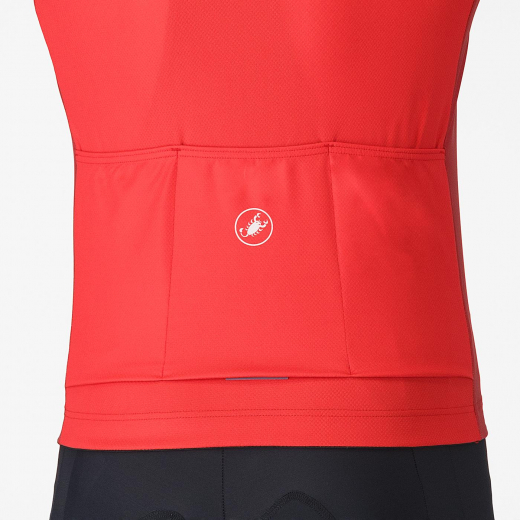 Maillot Entrata 6 Red Smoky Gray Silver Gray