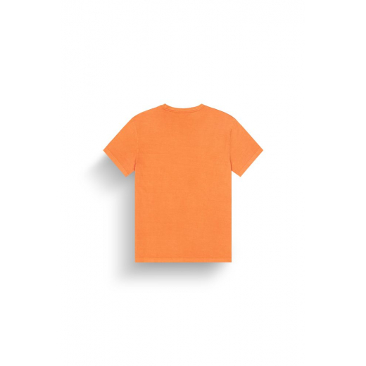 T-Shirt Basement Leo Washed Dusty Orange
