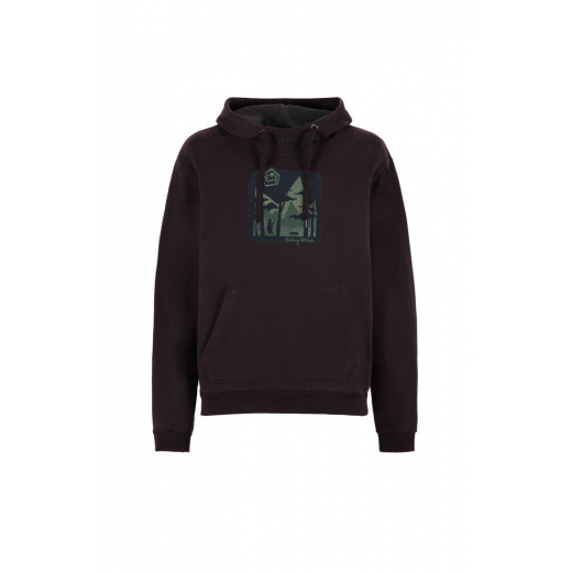 Sweat Hood Eggplant Walk