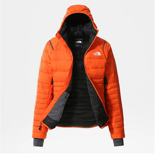 Veste Speedtour Down Hoodie Red Orange