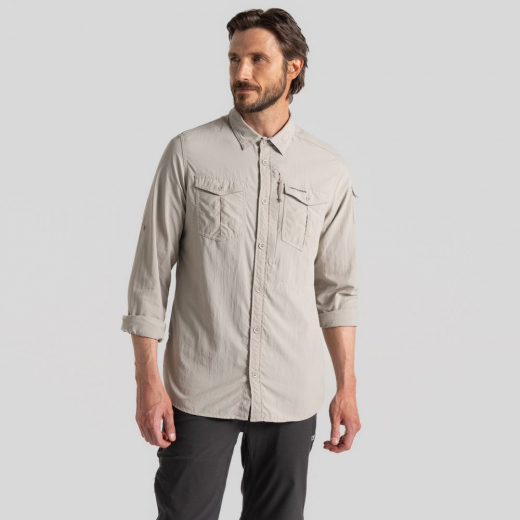 Chemise Nosilife Adventure Long Sleeved III Parchment