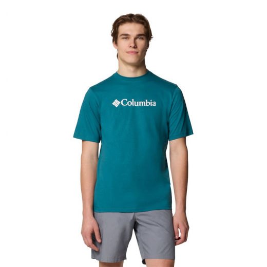 T-Shirt Csc Basic Logo River Blue