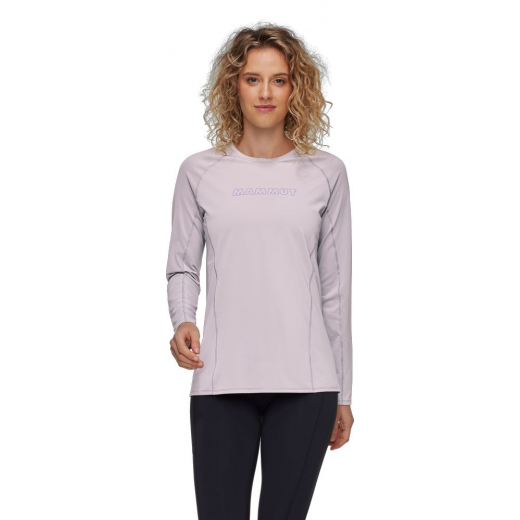 T-Shirt Femme Selun Longsleeve Logo Alpine Calamint