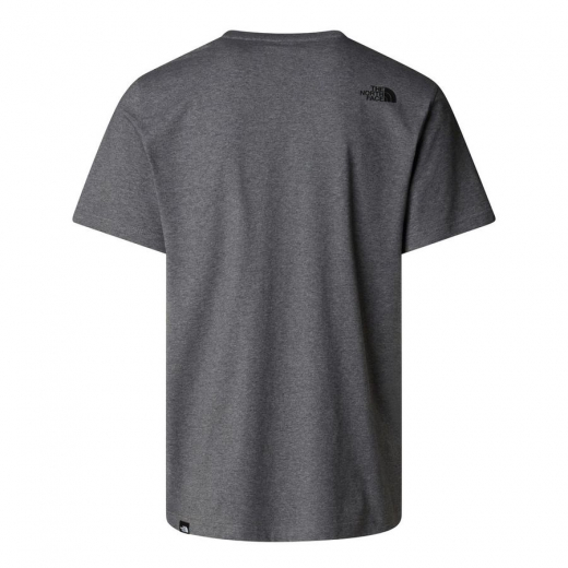 M S/s Easy T-shirt Tnf Medium Grey Heather - Tee Shirt Mc