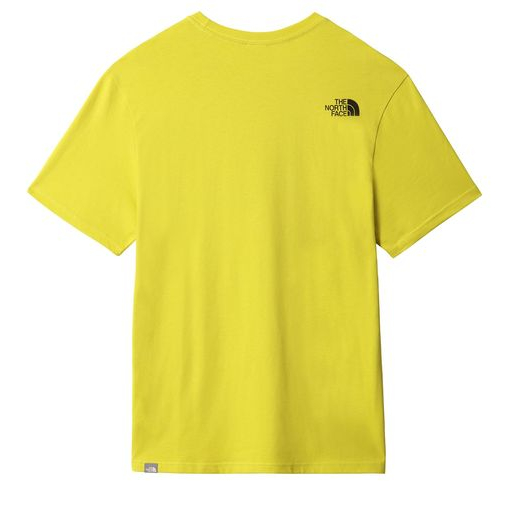 T-shirt Mountain Line Tee Acid Yellow