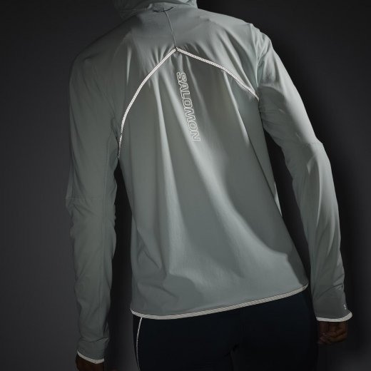 Sense Aero Hybrid Hz Hd Femme Misty Blue - Veste | Salomon