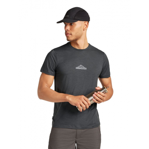 T-shirt Merino 150 Tech Lite Road To Cook Obsidian