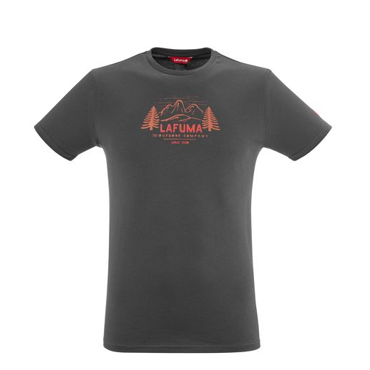 T-shirt Shift Anthracite Grey Print