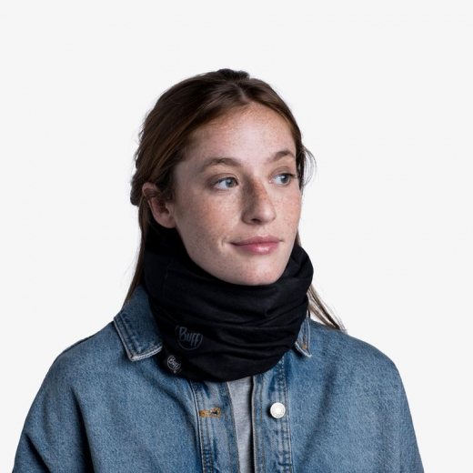 Tour De Cou Polar Reversible Solid Black