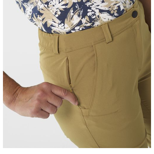 Pantacourt Active Stretch Knee Femme Gold Umber