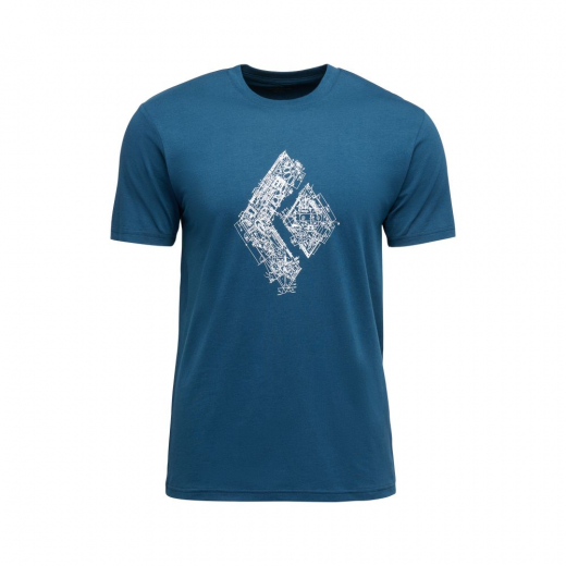 T-Shirt Engineered Diamond Indigo
