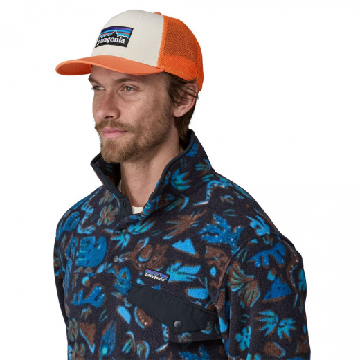 Casquette P-6 Logo Trucker White Redtail
