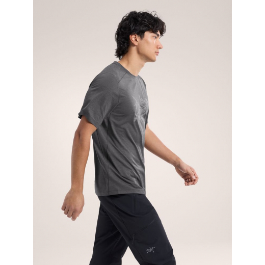T-Shirt Cormac Logo Black Heather