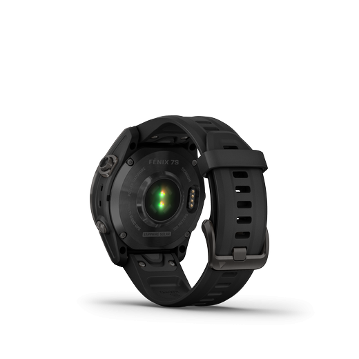 GARMIN FENIX 6X PRO SOLAR Mixte Titane / Carbon Gray DLC avec bracelet noir