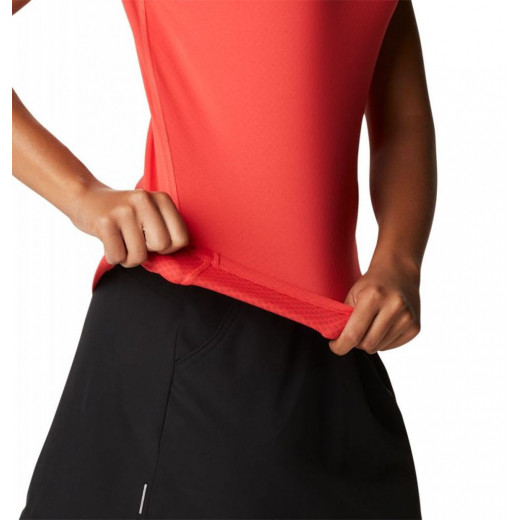 T-shirt Femme Zero Rules Short Sleeve Shirt Red Hibiscus